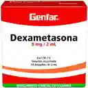 Genfar Dexametasona Solución Inyectable (8 mg / 2 ml)