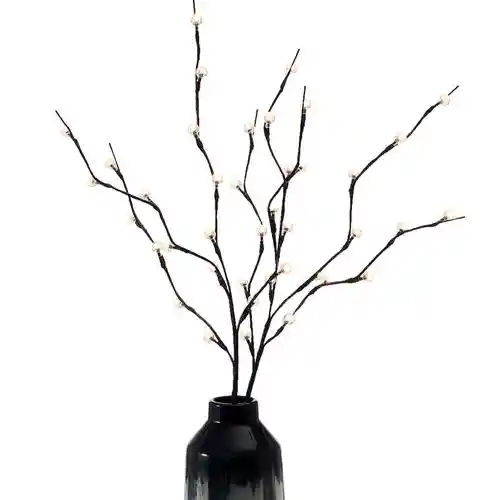 Mikasa Home Accents Árbol Con Ramas Con Luces Led