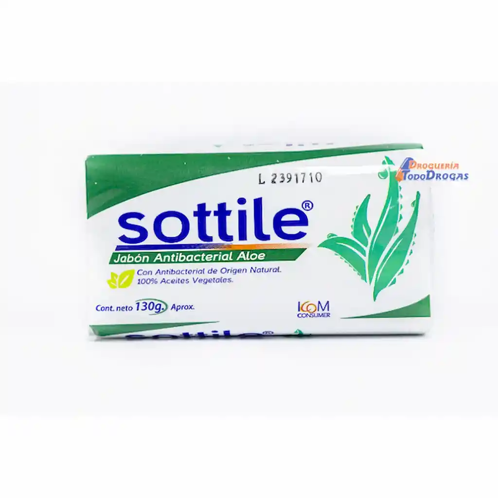 Sottilé Jabón de Tocador Anti Bacterial Aloe