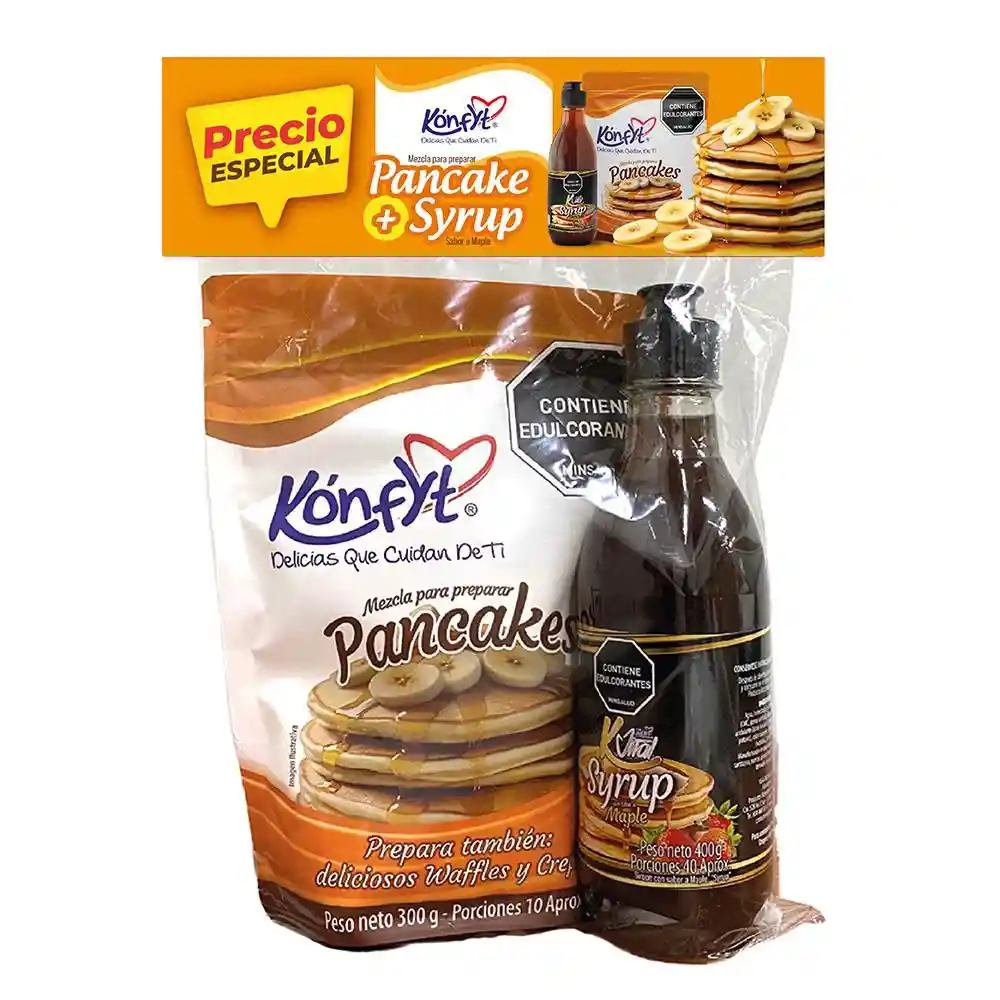 Pancakes + Syrup Konfyt Pancakes + Syrup (700 Gr)