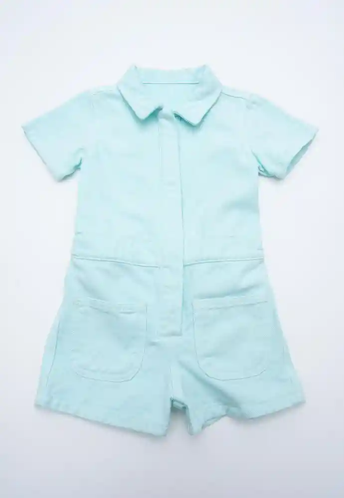 Enterizo Corto 5t-verdeagua