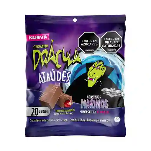 Drácula Chocolatina Ataúdes