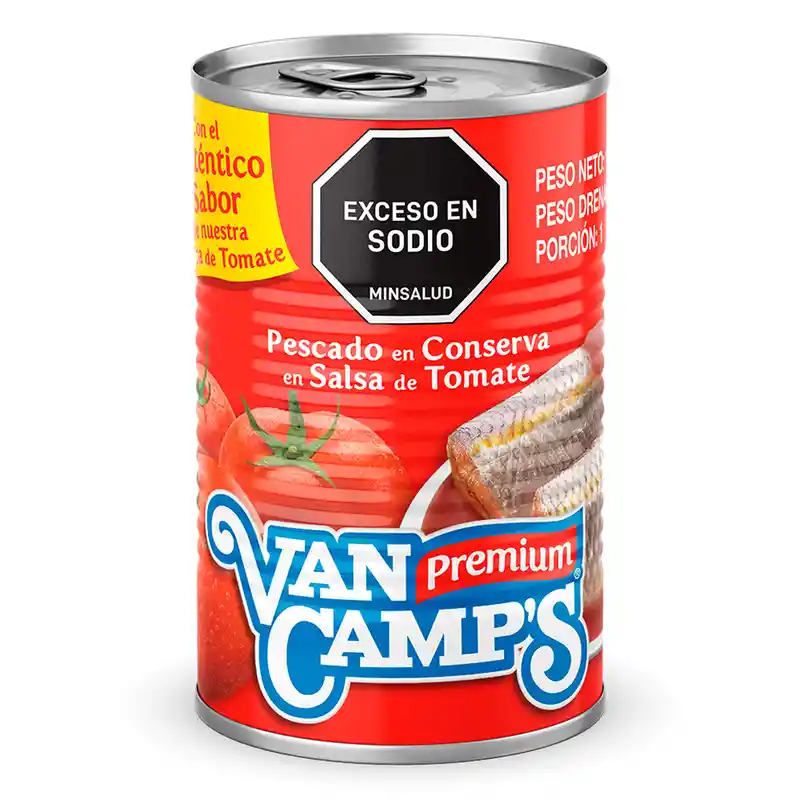 Van Camps Pescado en Conserva en Salsa de Tomate