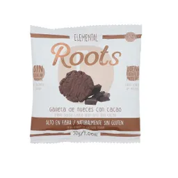 Roots Galleta Vegana Proteína Cacao