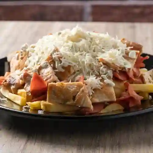 Salchipapa trifásica