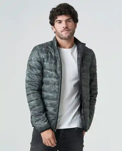 Chaqueta Verde Talla M Hombre 820C001 Americanino