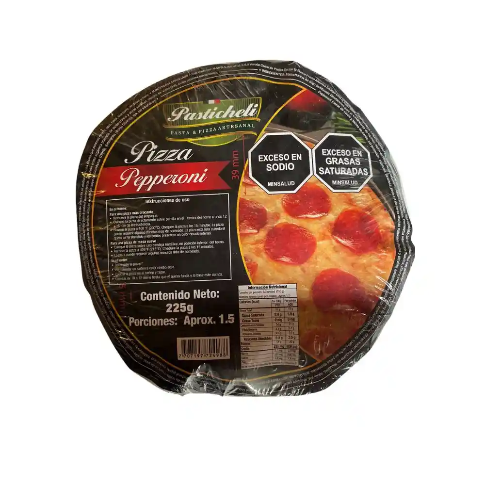 Pch Pizza Peperoni Pasticheli