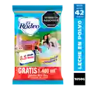 Leche en polvo EL RODEO azucarada x 1050g gratis 175g