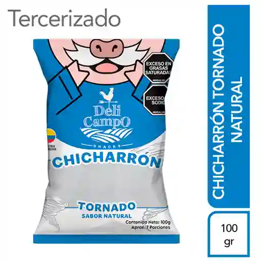 Chicharron Tornado Natural Deli Campo