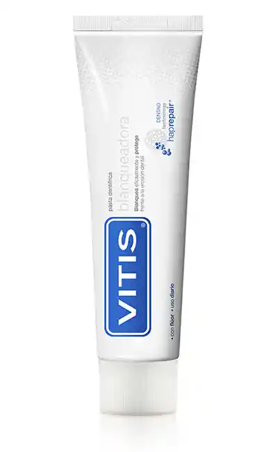 Vitis Cepillo Dental Sensible más Crema Dental Blanqueadora