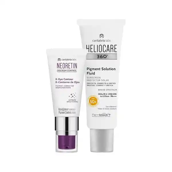 contorno Gratis Heliocare Pigment Kit Neoretin K