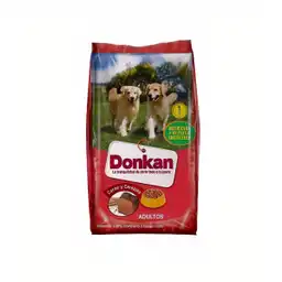 Donkan Alimento para Perro Adulto Sabor a Carne y Cereales