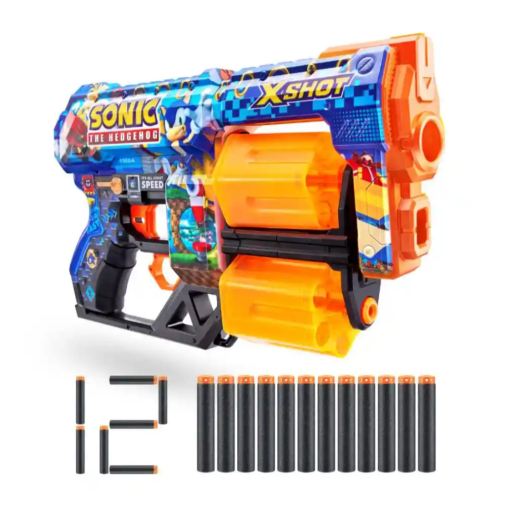 X-Shot Lanzador Dardos Dread Sonic