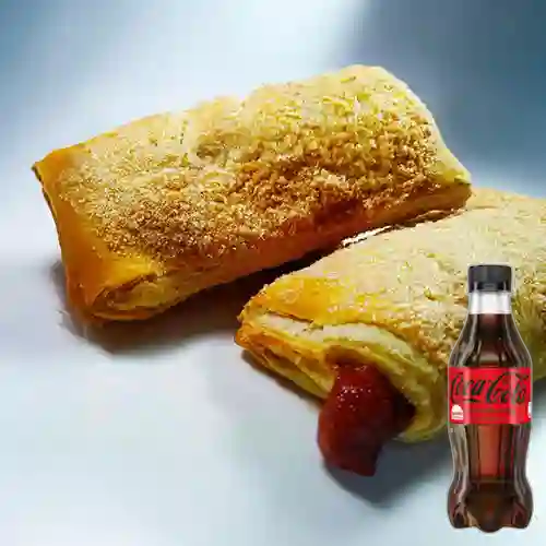 Combo Pastel de Guayaba + Coca Cola Sin Azúcar 250 ml