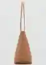 Bolso G Maribel2 Cuero Talla 99 Mujer Mango