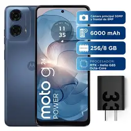 Celular Motorola Moto G24 Power 256 Gb 8 Gb Ram Azul