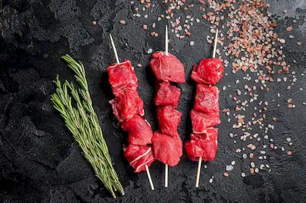 Ms Cubos De Res Carne Para Sudar O Guisar Bandeja