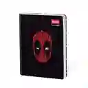 Cuaderno Deadpool Master Mas Rayado 100 Hojas Cosido Scribe