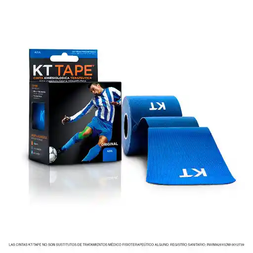 Cinta Elast.Kt Tape Algod.Azulclar.X20Un