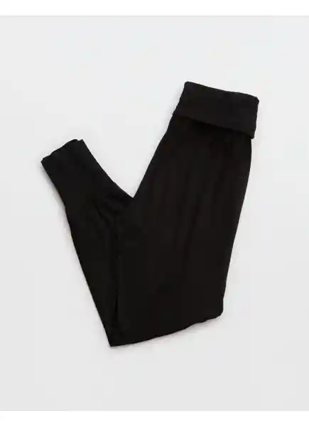 Pantalón de Pijama Aerie Negro Talla X-SMALL American Eagle