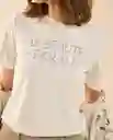 Camiseta Blanco 0 Claro Talla L 402G000 Esprit