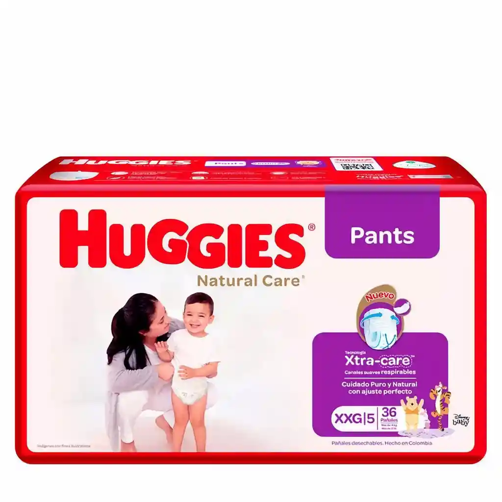 Huggies Pañales Natural Care Pants Etapa 5