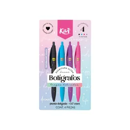 Kiut Set Bolígrafos Escritura 556052