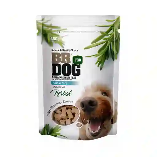 Br For Dog Snack para Perro Herbal Skin & Coat