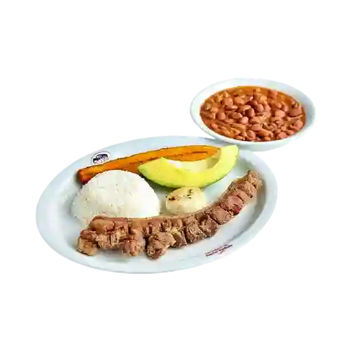 Frijoles con Chicharrón