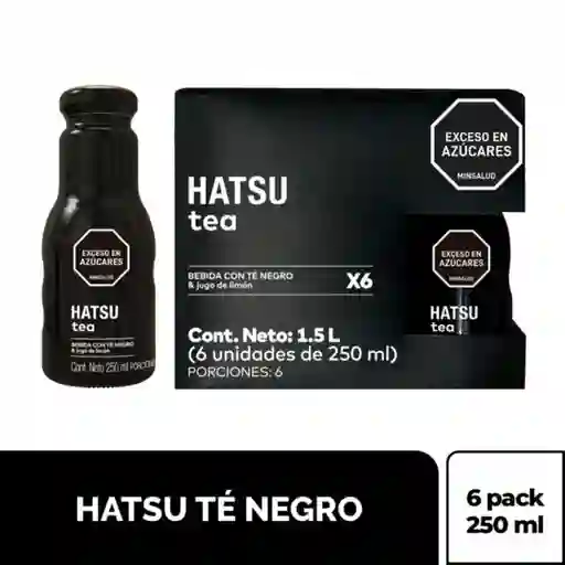 Hatsu Té Negro con Jugo de Limón