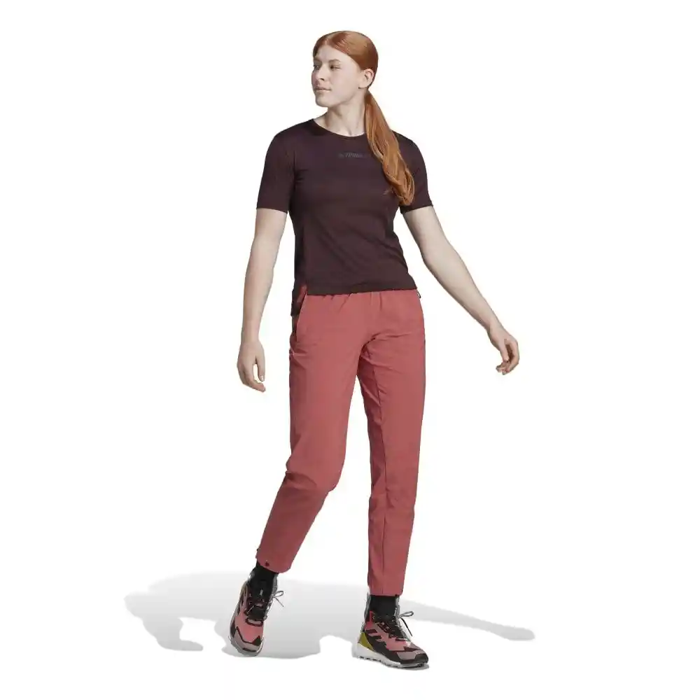 W Liteflex Pts Talla M Pantalones Y Lycras Rojo Para Mujer Marca Adidas Ref: Hh9294