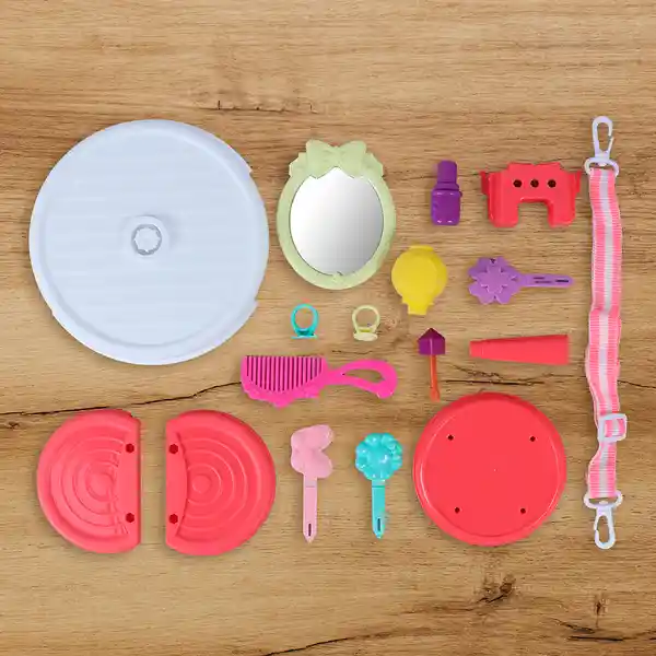 Set Para Jugar Dona Juguete de Plástico Maquillaje Miniso