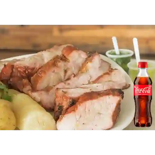 Combo Dúo Carne + Coca Cola Original 400 ml