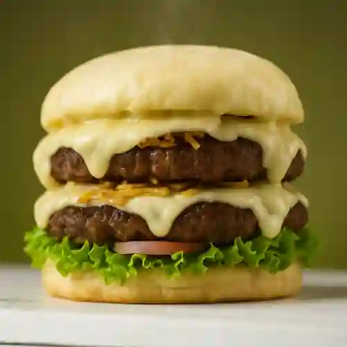 Hamburguesa Doble Gratinada
