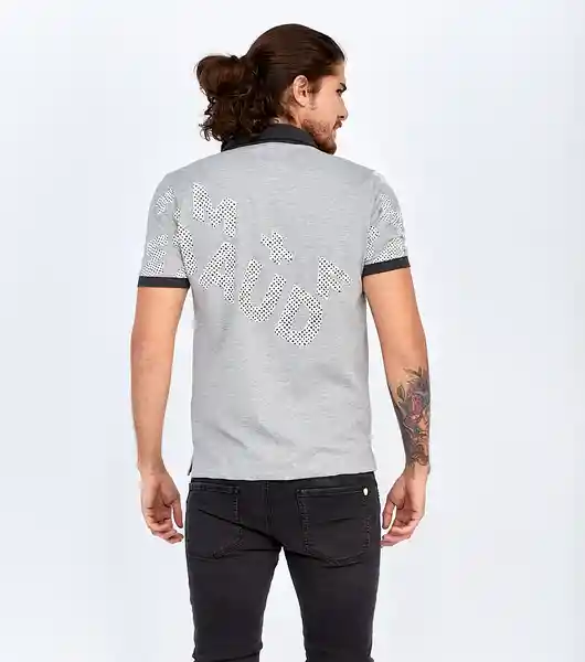 Girbaud Camiseta Polo Gris Talla L 113041