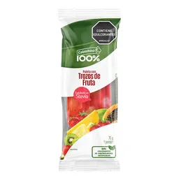 Colombina 100% Paleta Helada con Trozos de Fruta Natural