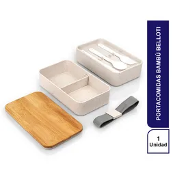 Belloti Portacomidas Bambú