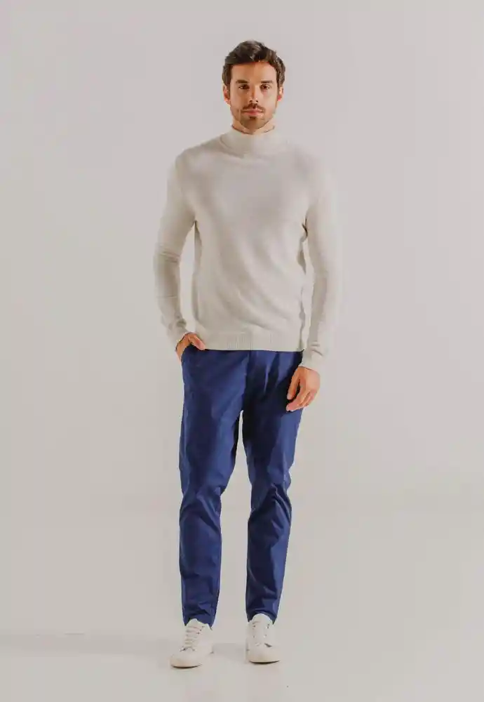 Pantalon 34-azul