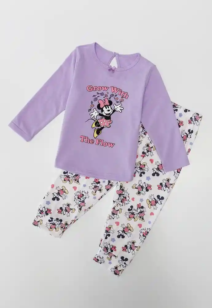 Pijama Dos Piezas 5t-lila