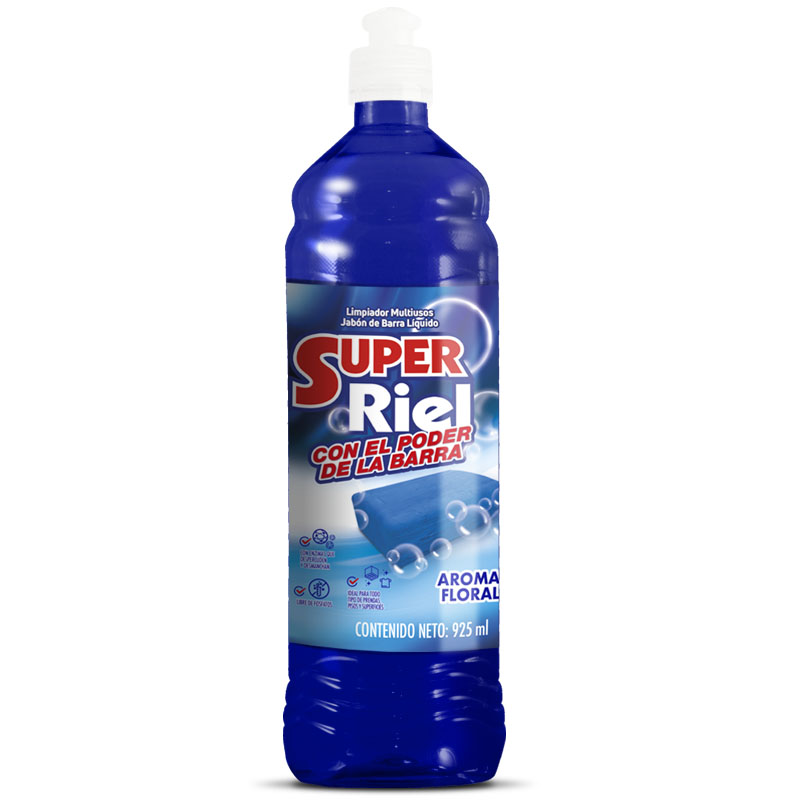 Super Riel Limpiador Multiusos Líquido Aroma Floral 925 ml