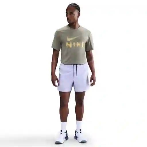 Nike Camiseta M Df Uv Hyverse Gfx Manga Corta Hombre Verde T. L