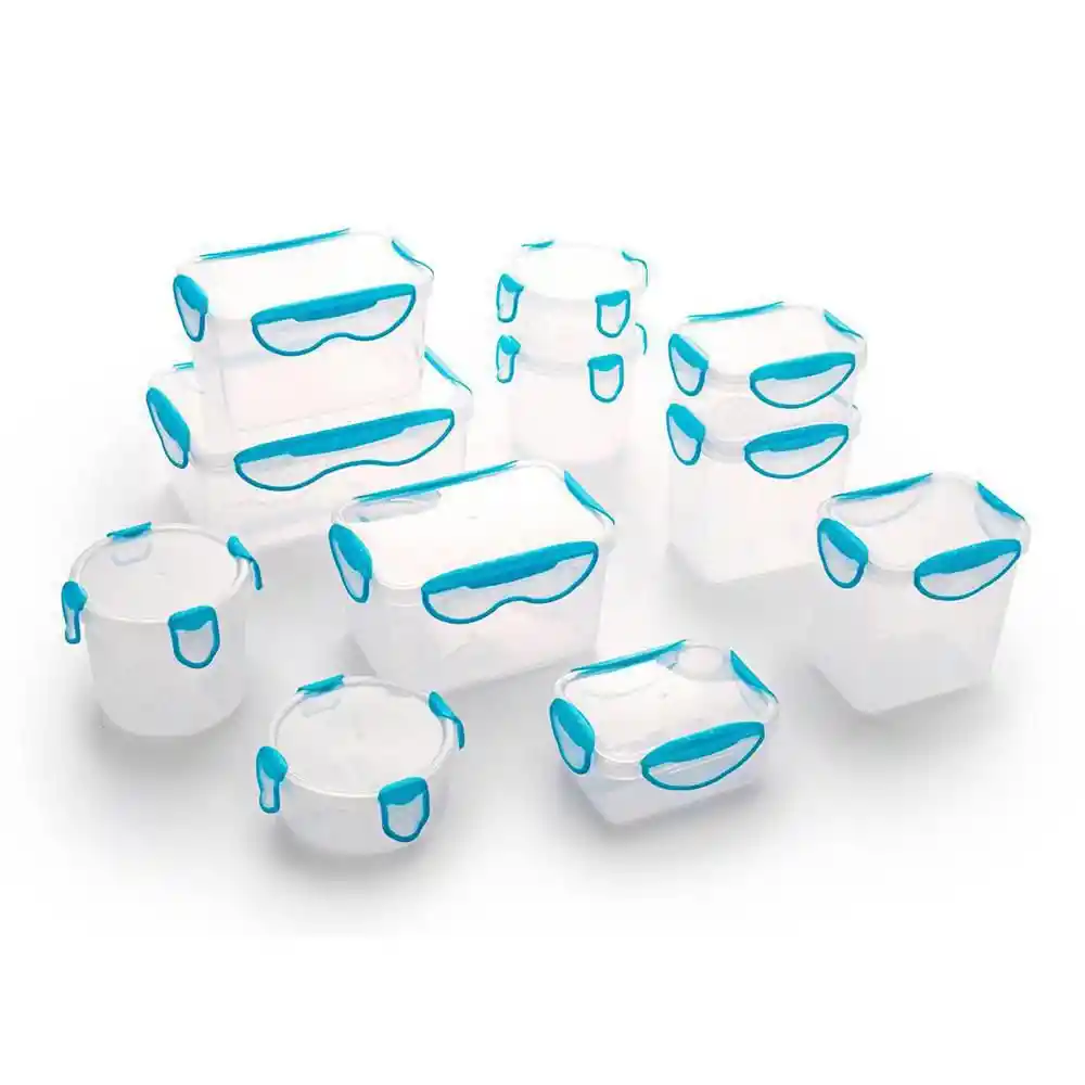 Set X 8 Piezas Recipientes Clip Fresh Cfppst2032