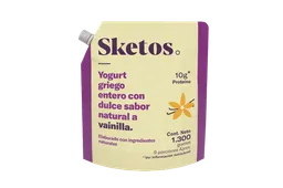 Sketos Yogurt Giego Entero Vainilla