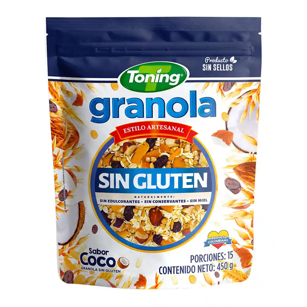 Cereal Toning Granola Sin Gluten