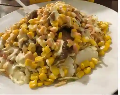Combo Salchipapa Lomito de Cerdo