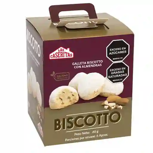 Galleta Biscotto Con Almendras Las Caseritas Galleta Con Almendras (60 Gr)