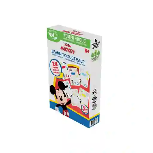 Tarjetas Didácticas Restas Mickey Ronda
