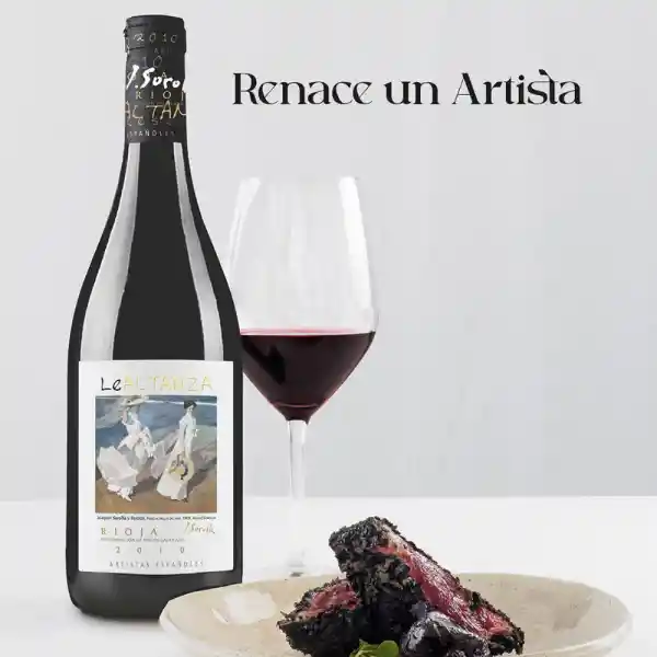 Le Altanza Vino Tempranillo Artistas Españoles J. Sorolla