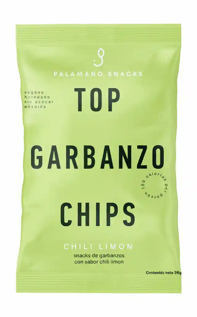 Palamano Snack Chips Garbanzo Chili Limón
