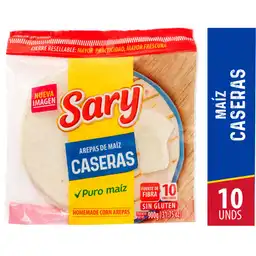 Sary Arepas de Maíz Caseras